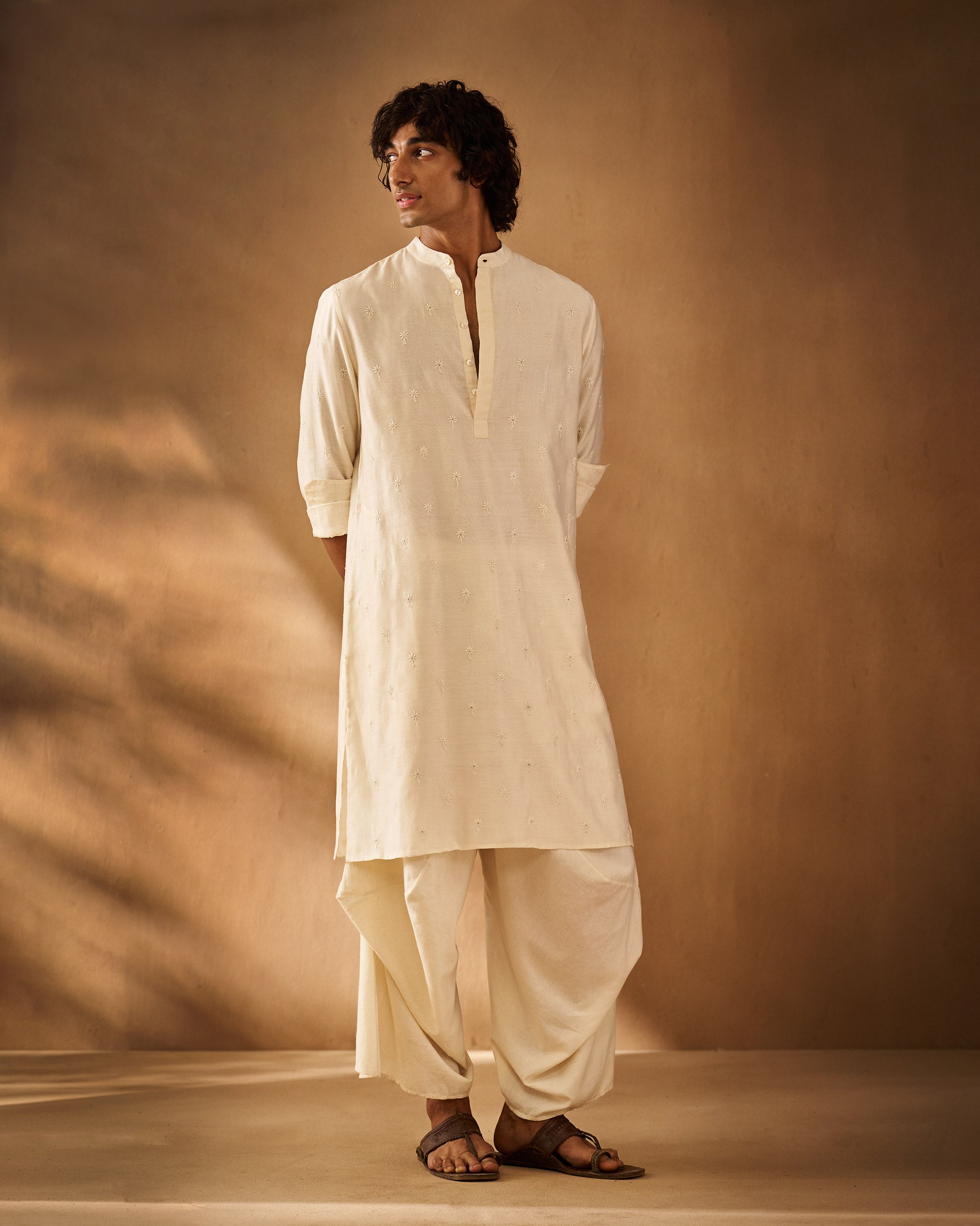 Tahir Trousers - Ivory