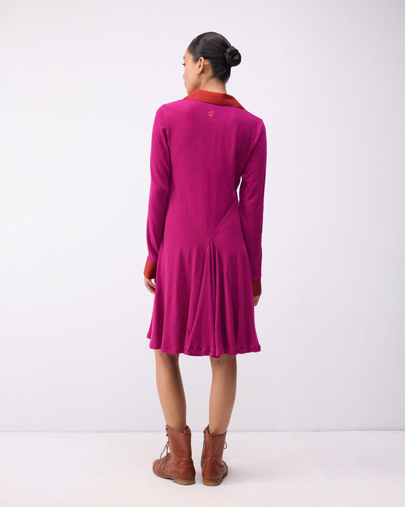 Miryam Dress - Berry