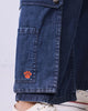 Hem Pocket Pants - Denim