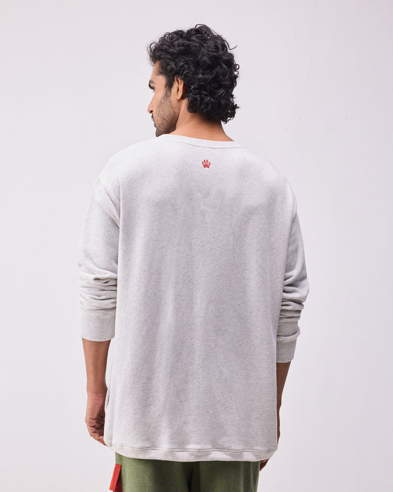 Glacier Sweatshirt - Light Grey