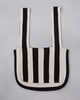 Stripe Bag - Ivory & Black