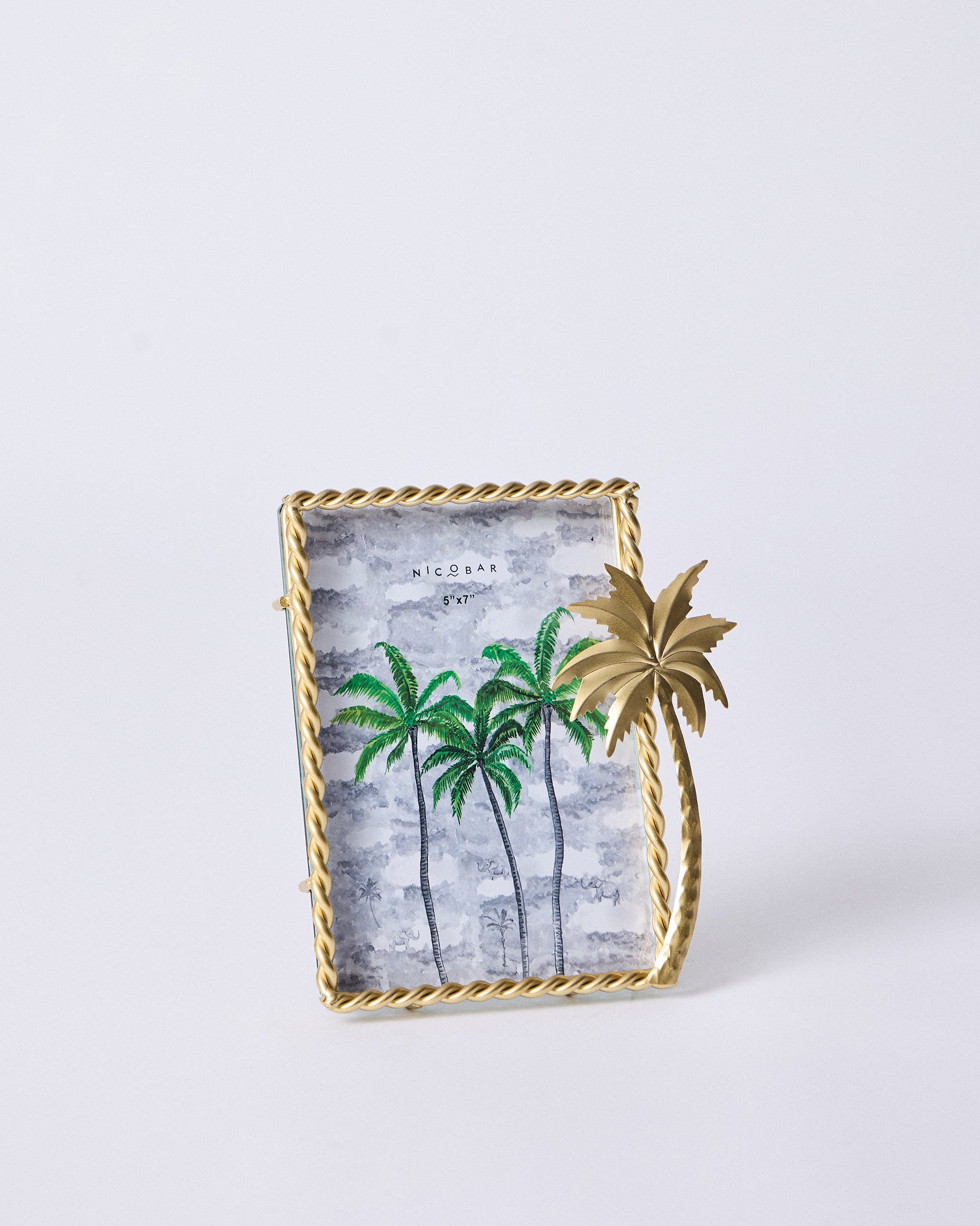 Gilded Palm Photo Frame