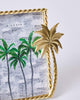 Gilded Palm Photo Frame