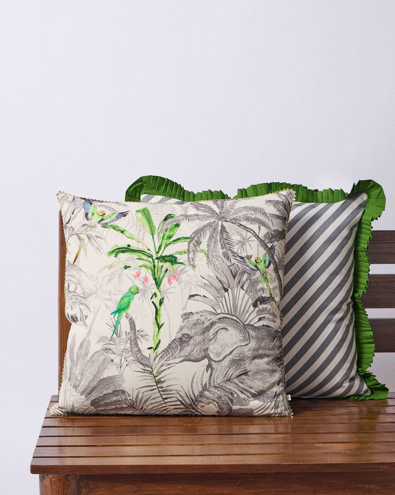 Ceylon Ele Cushion Cover