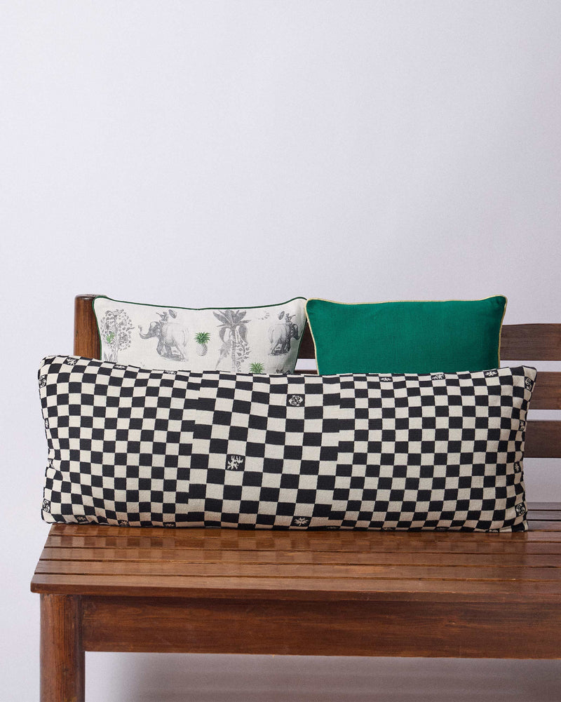 Checkered Cushion Cover