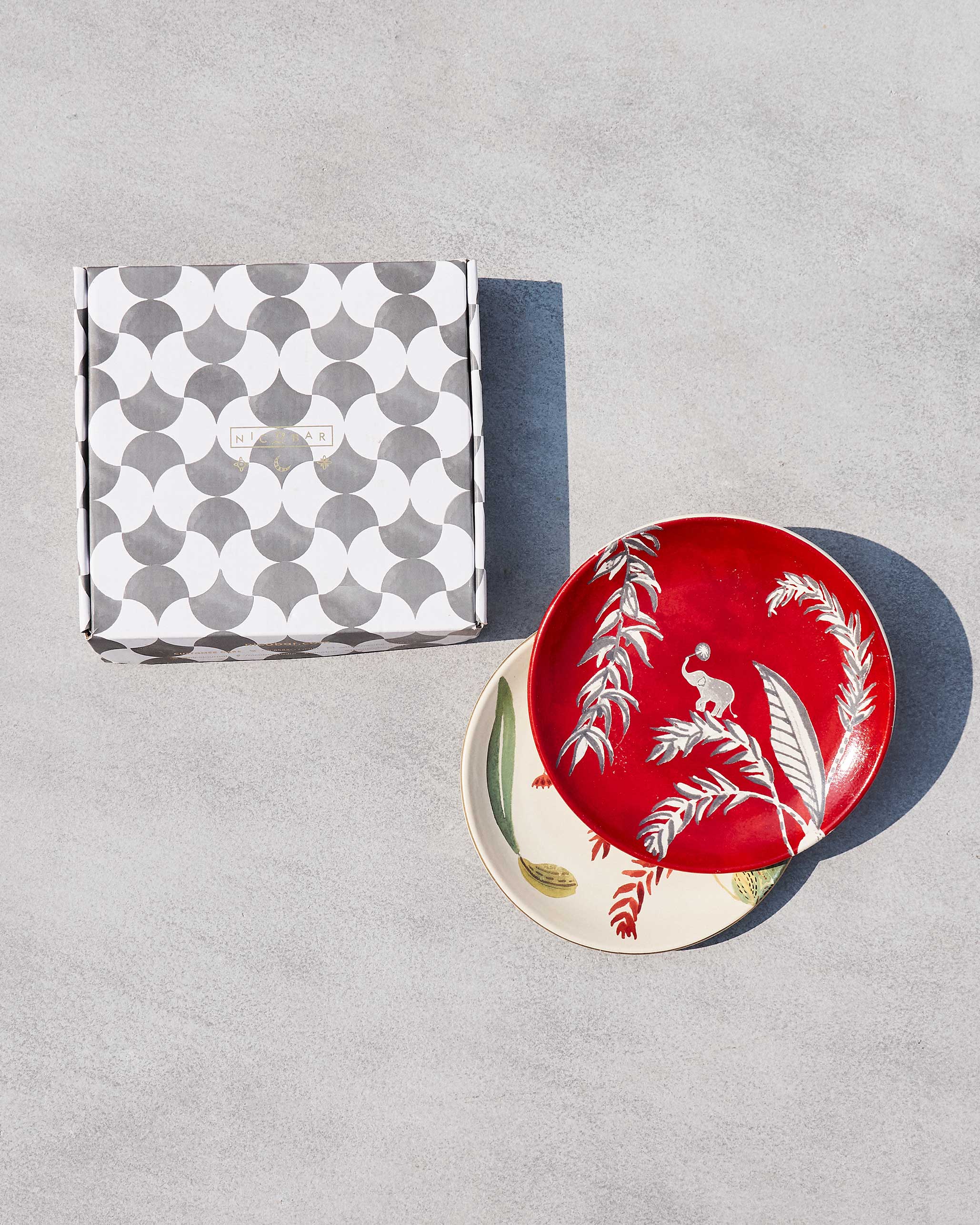 Thazin Quarter Plate- Set of 2