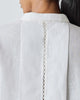 Boxy Kaftan Top - White