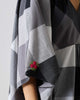 Waadi Kaftan - Black & White Checks