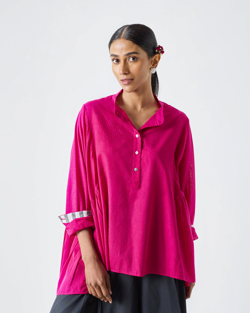 Dolman Top - Fuchsia