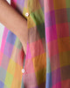 Double Layer Dress - Multi Color Checks