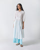 Pleated Waist Kurta - White