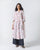 Arina Kurta - White & Fuchsia Print