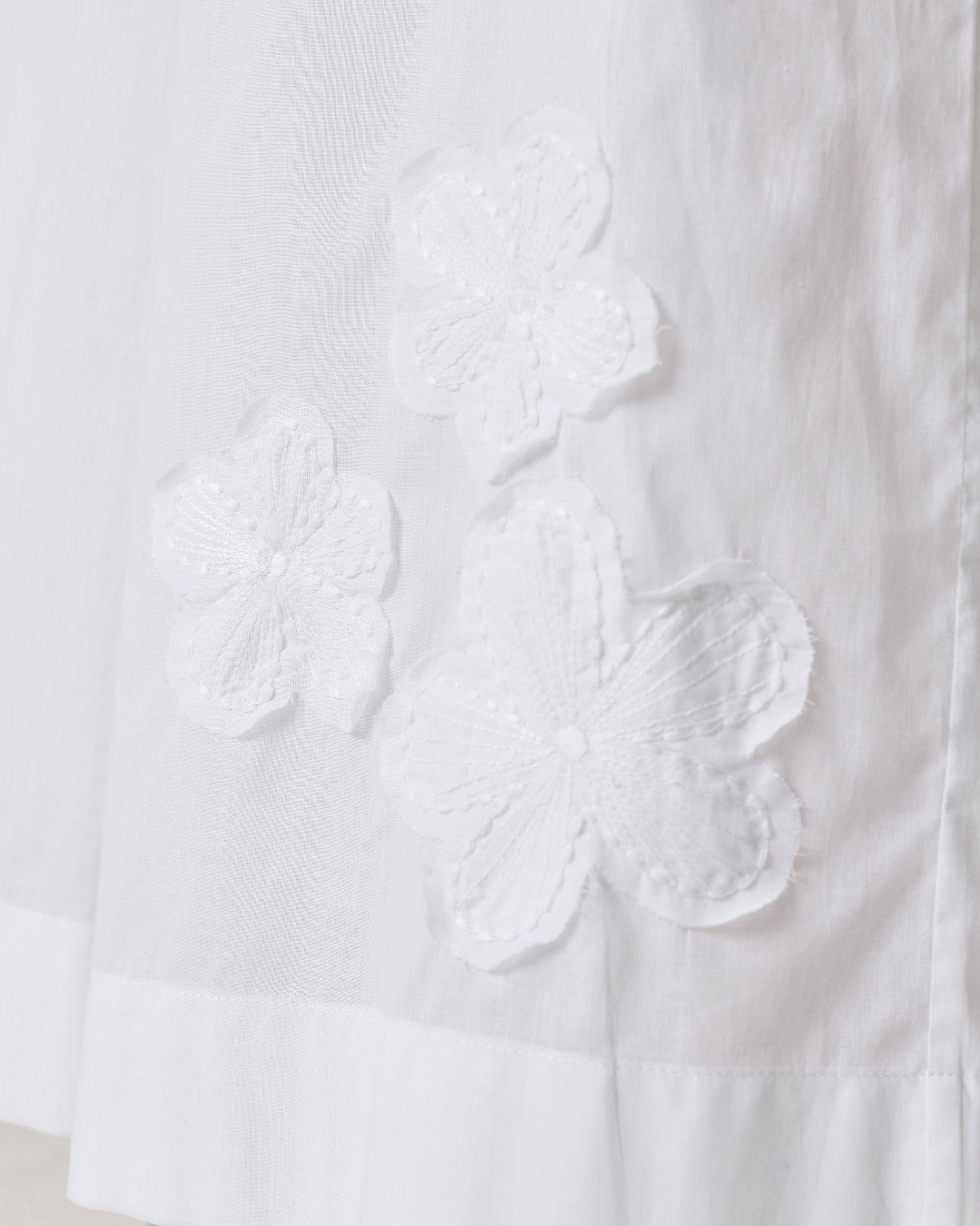 Basic Pyjamas - White Embroidery