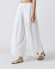 Yoi Hem Pants - White