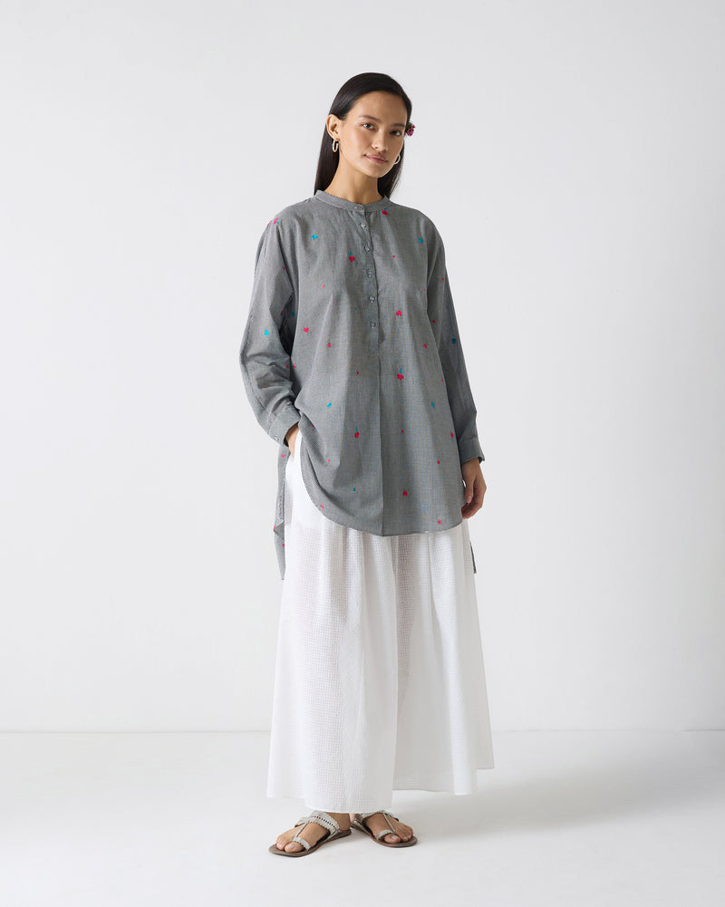 Yoi Hem Pants - White