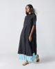 Gusset Slit Kurta - Black