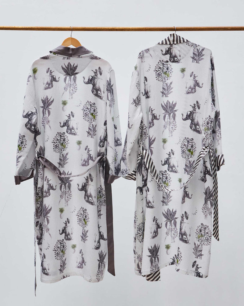 Ceylon Bathrobe Set - M-L