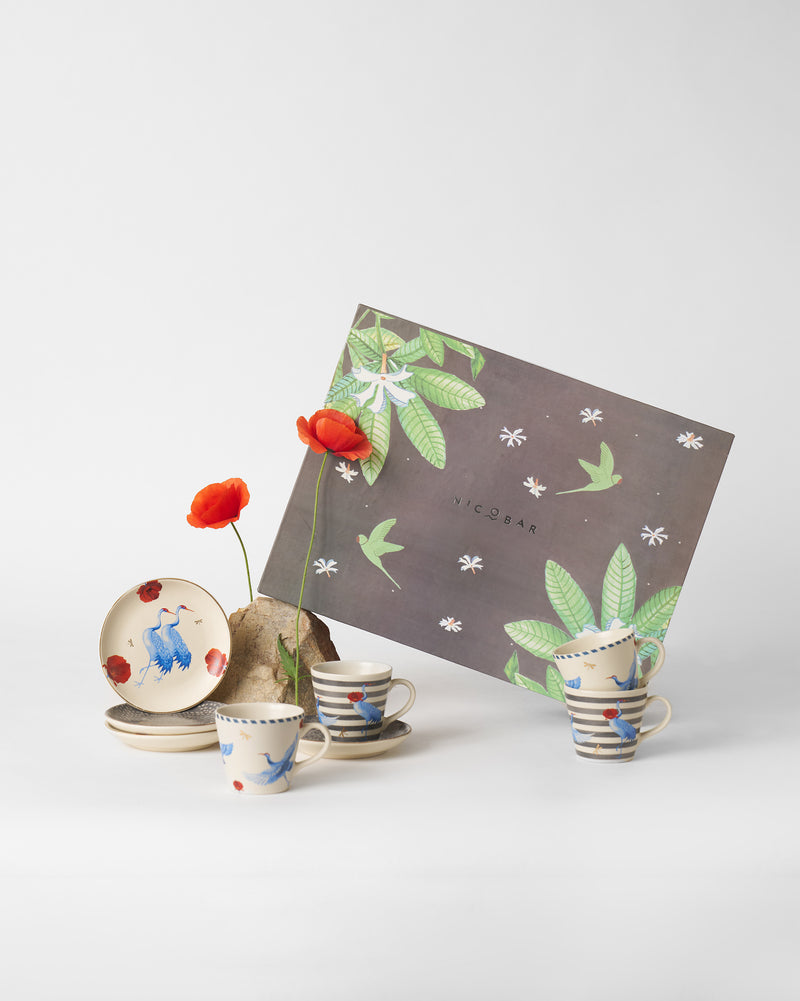 Dancing Crane Tea Gift Set