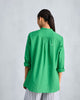 Mandarin Collar Top - Green