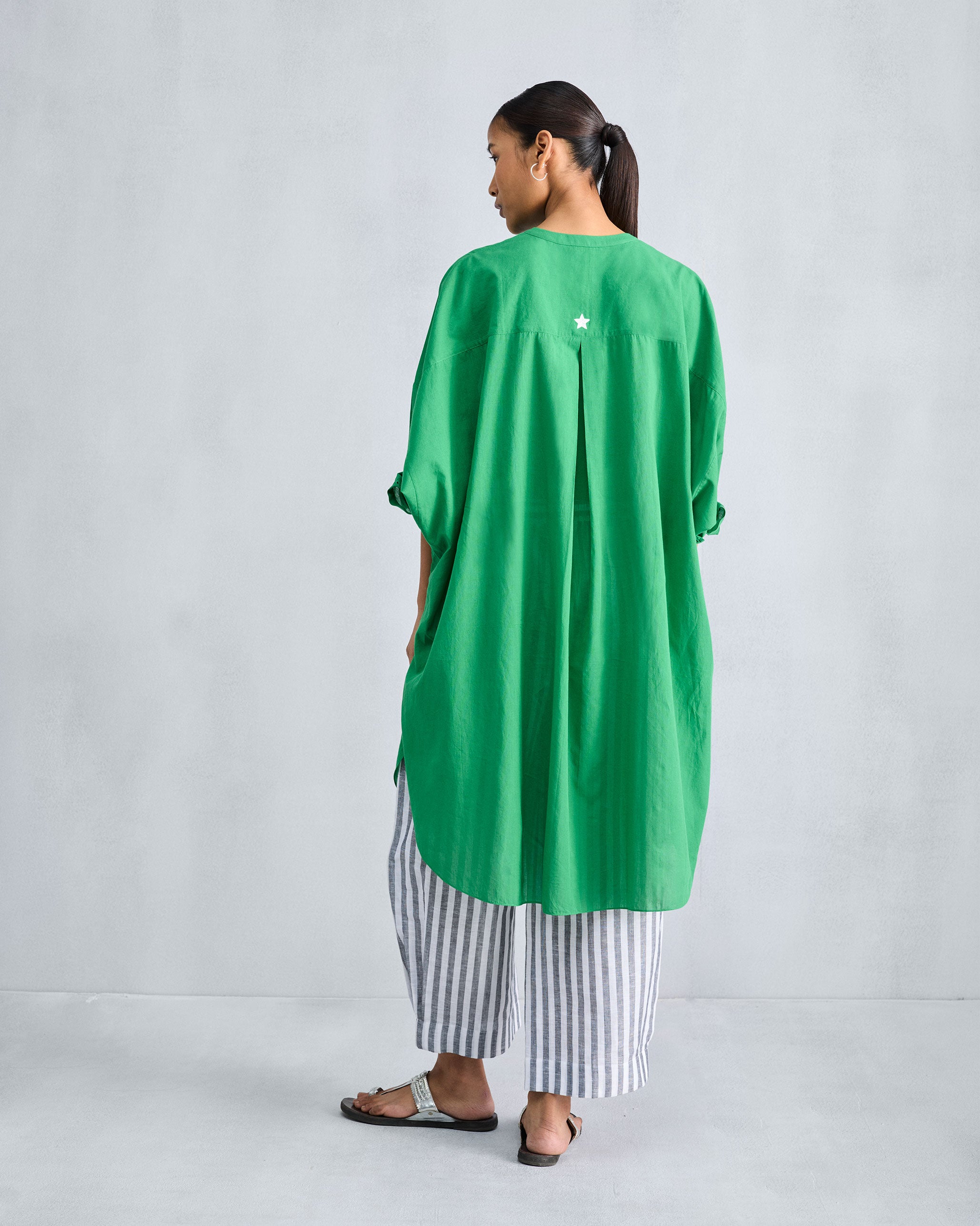 Lazy Sunday Tunic - Green