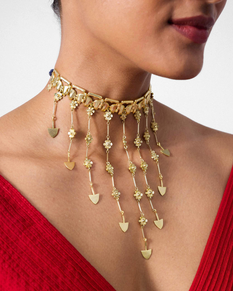 Machli Necklace - Gold