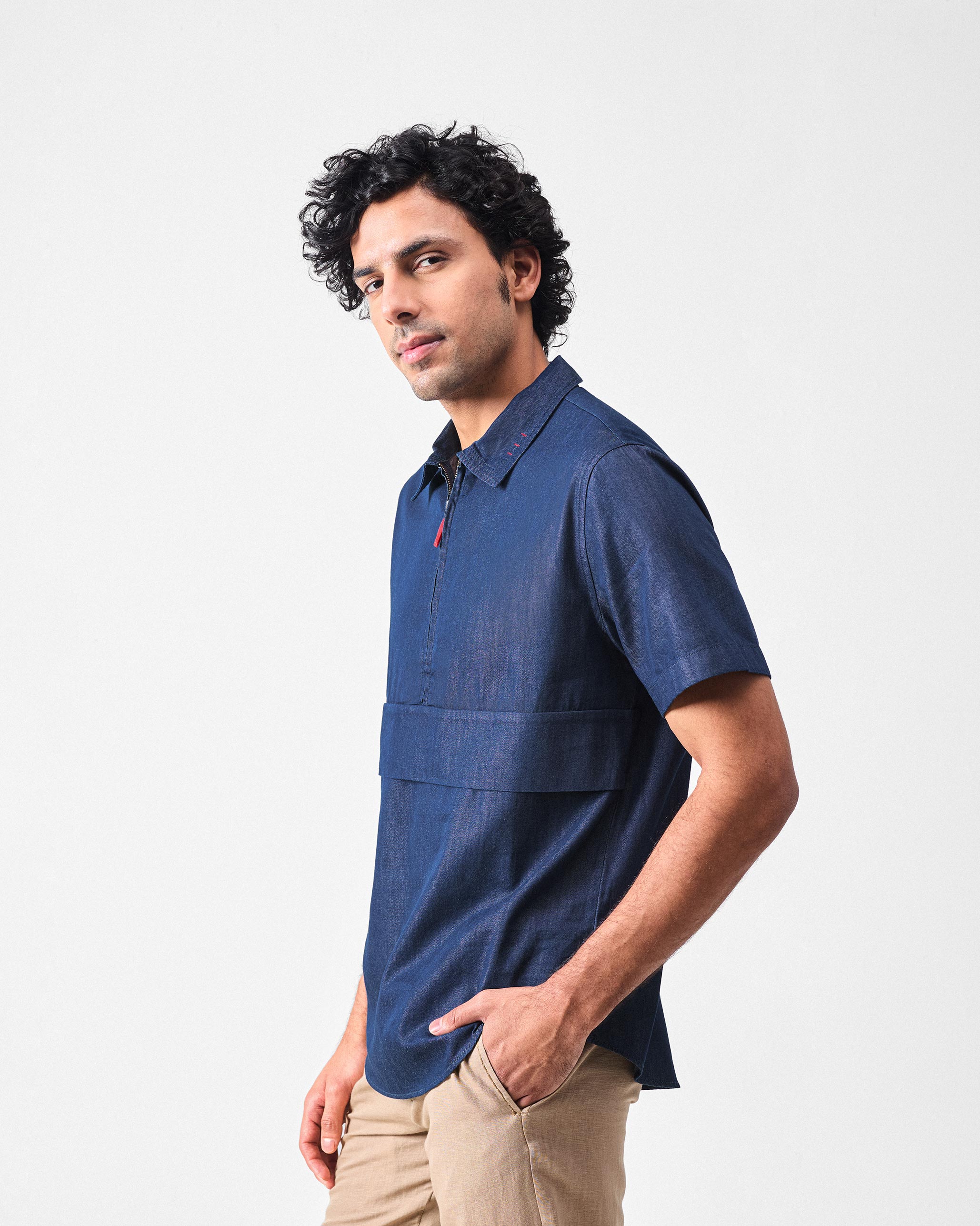 Konbini Shirt - Denim
