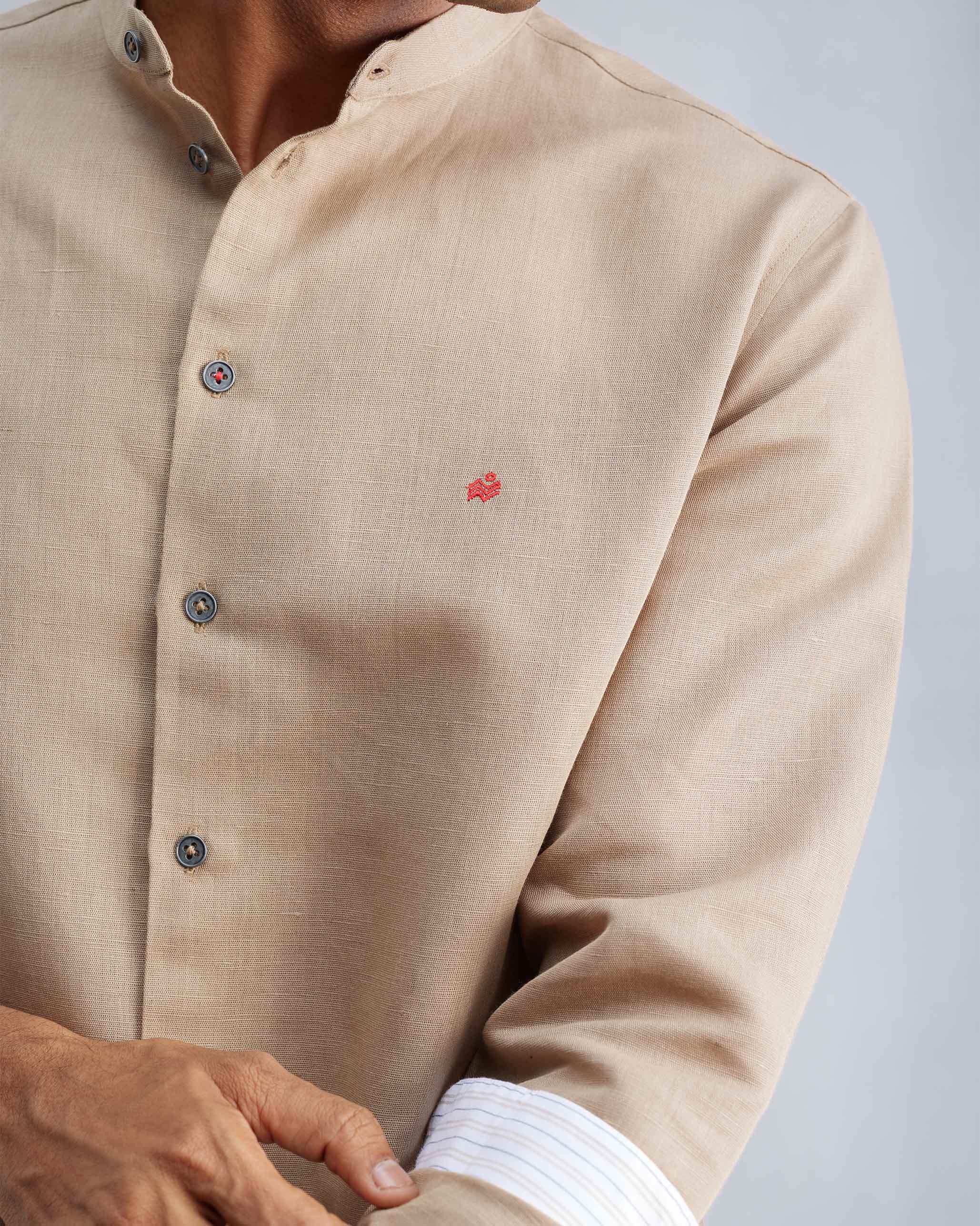 Nawab Shirt - Beige