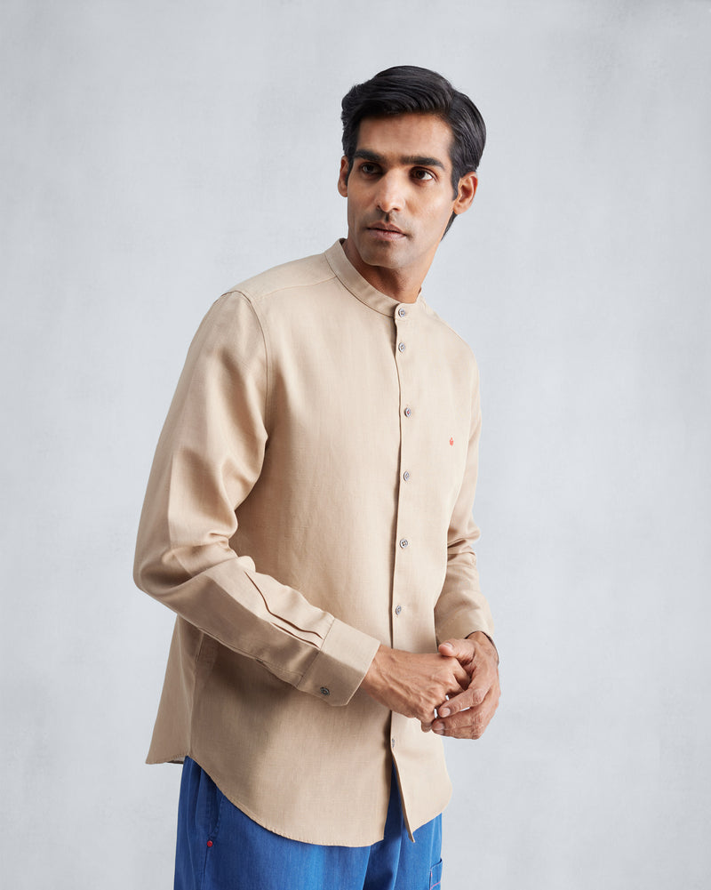 Nawab Shirt - Beige