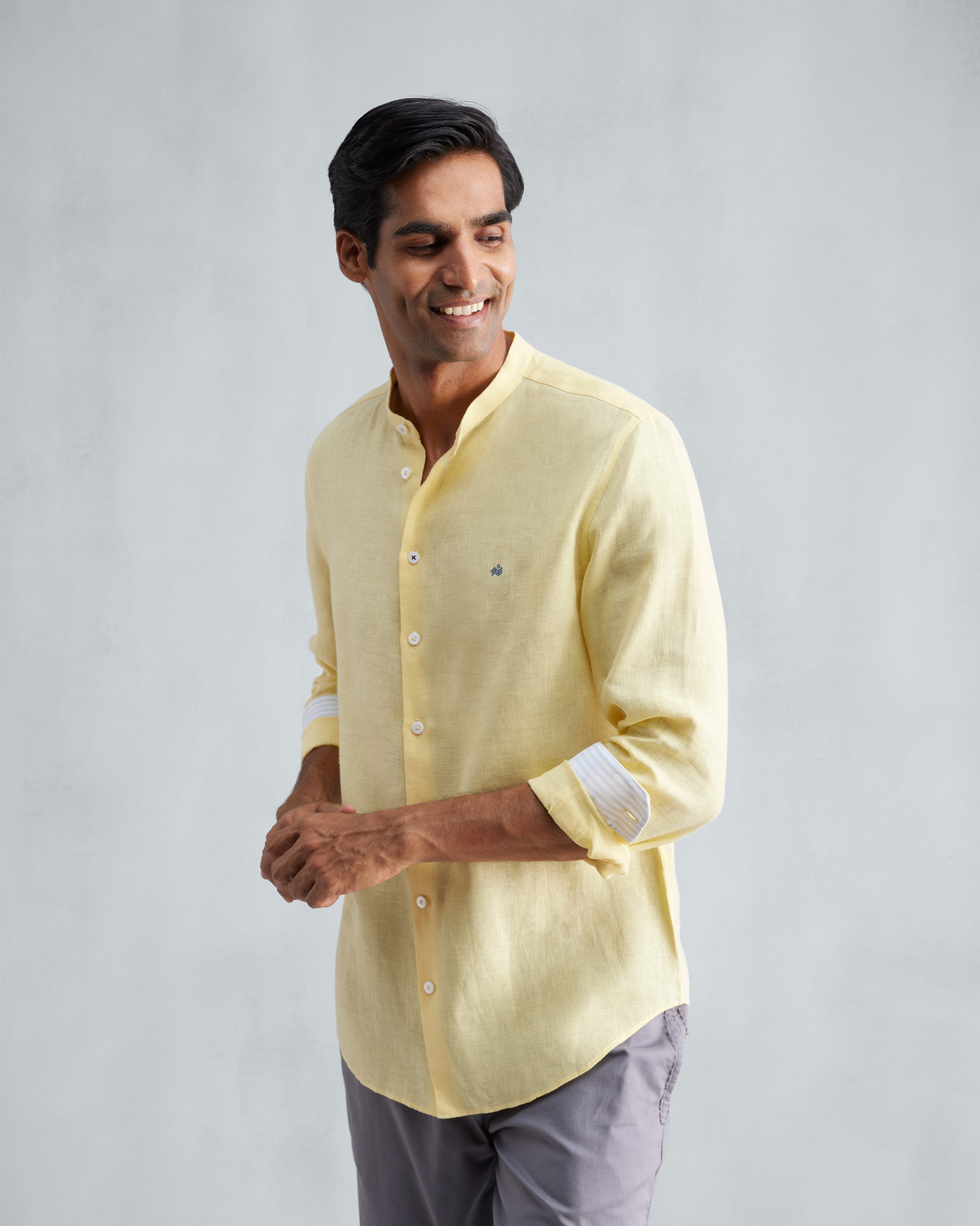 Nawab Shirt - Lemon