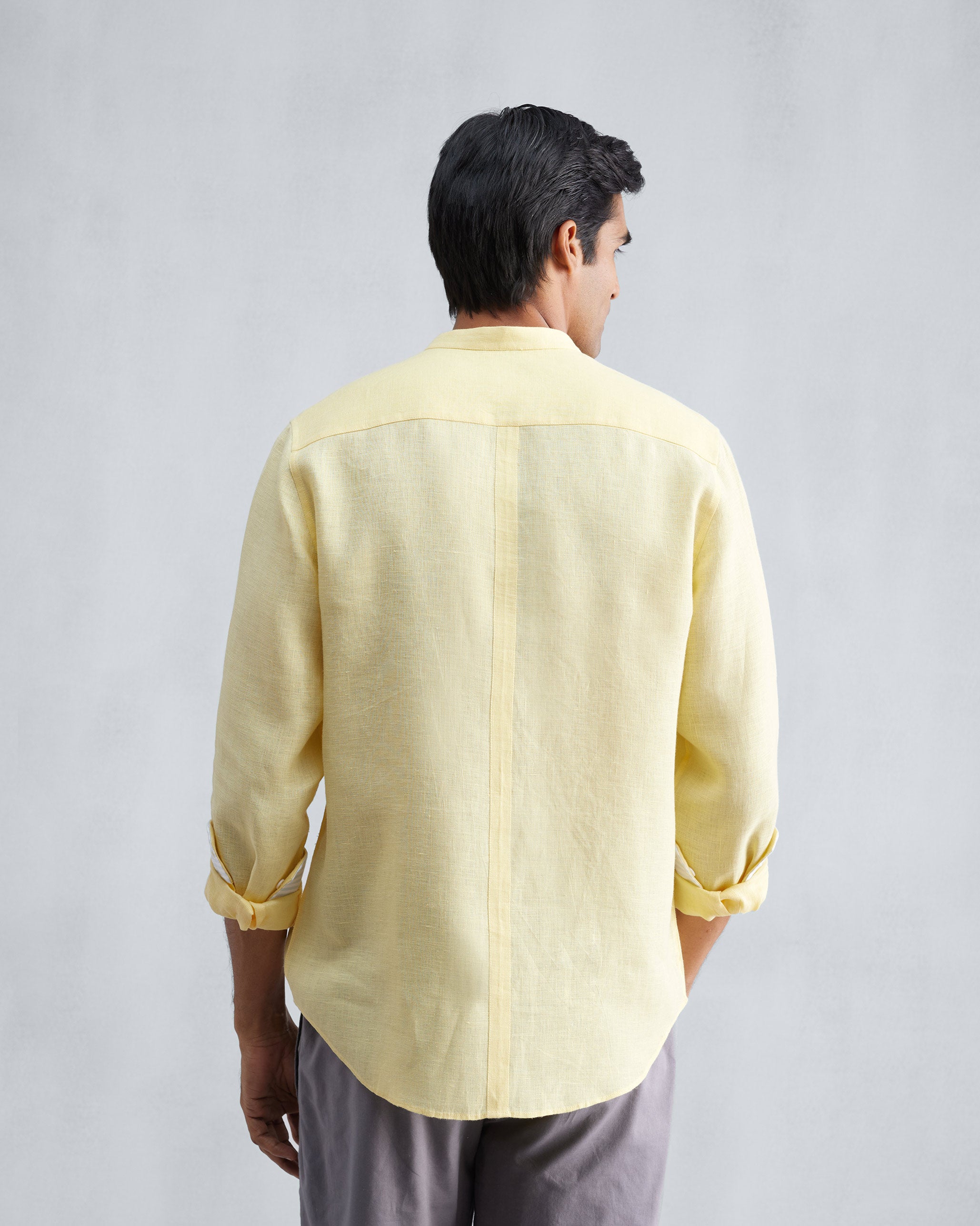 Nawab Shirt - Lemon