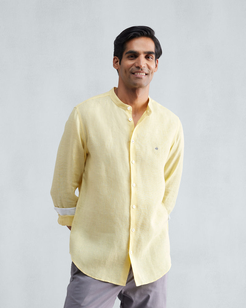 Nawab Shirt - Lemon