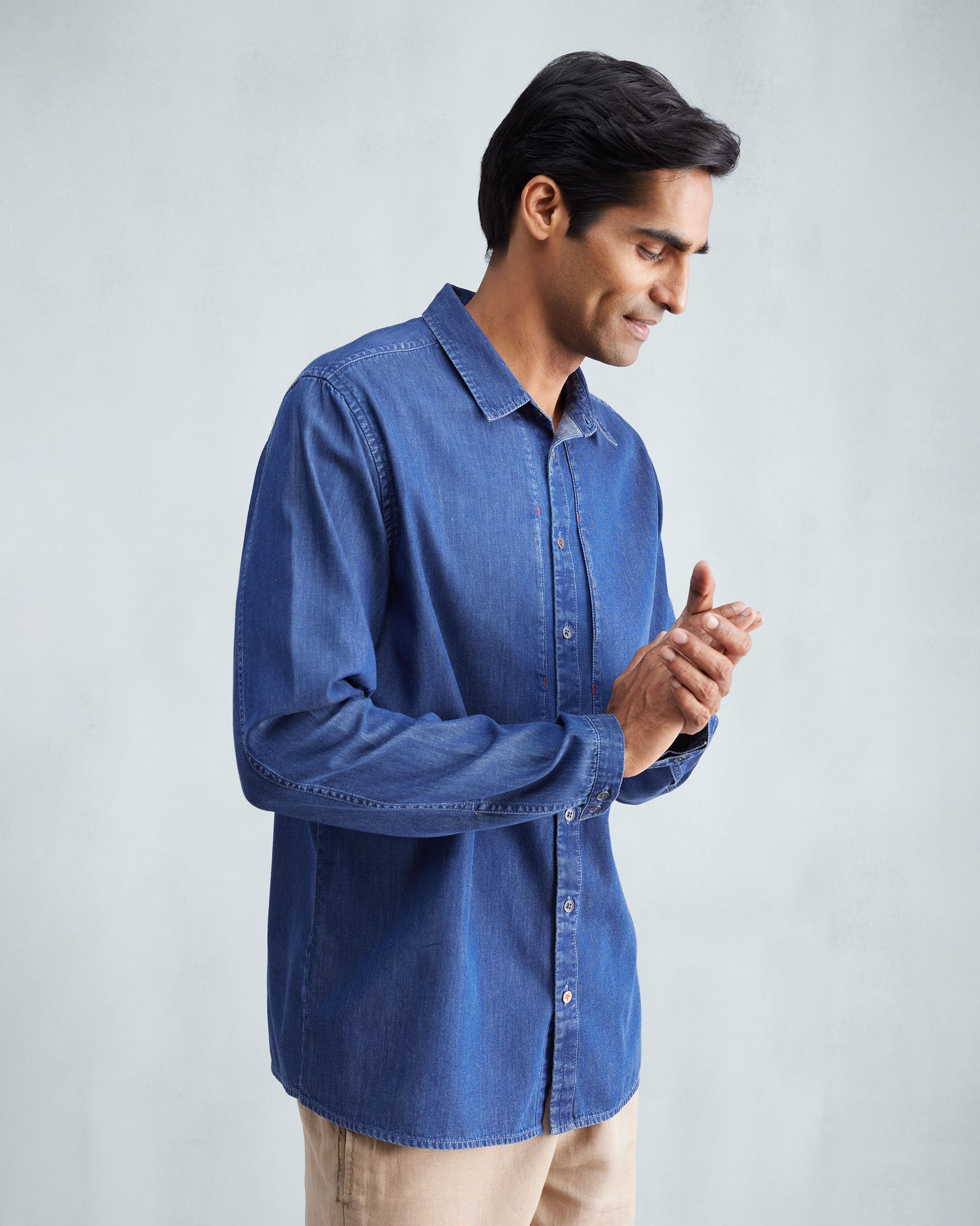 August Shirt - Denim