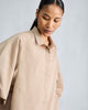 Drop Armhole Shirt - Beige