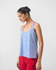 Moshi Racerback Top - Blue & Red Print