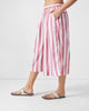 Aoi Pants - Red & White Stripes