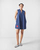 Kawaii Reversible Dress - Navy & Red