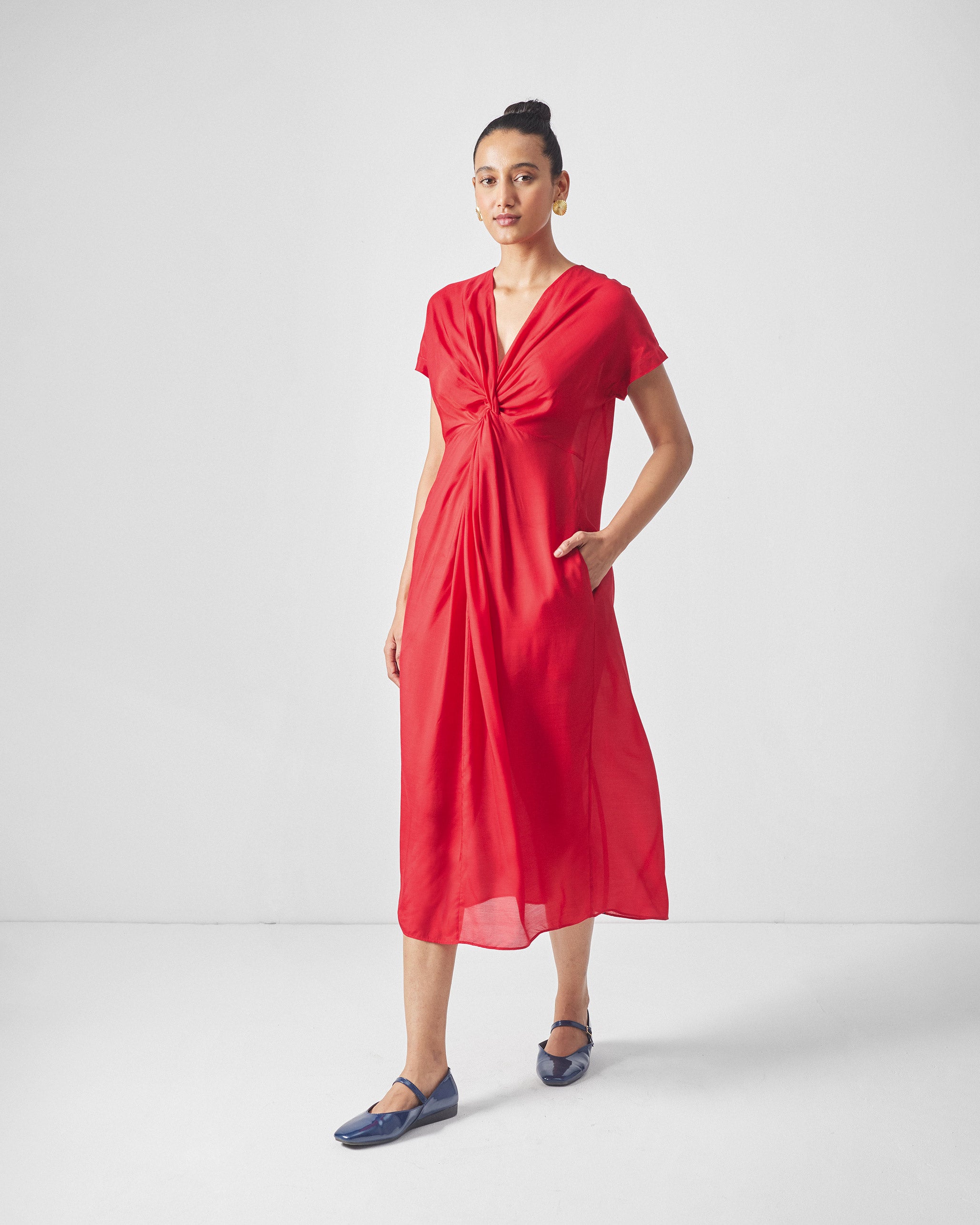 Heart To Heart Dress - Red