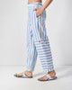 Akira Pants - Blue & White Stripes