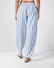Akira Pants - Blue & White Stripes