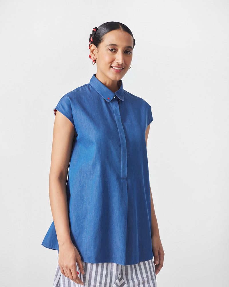 Daisy Top - Denim