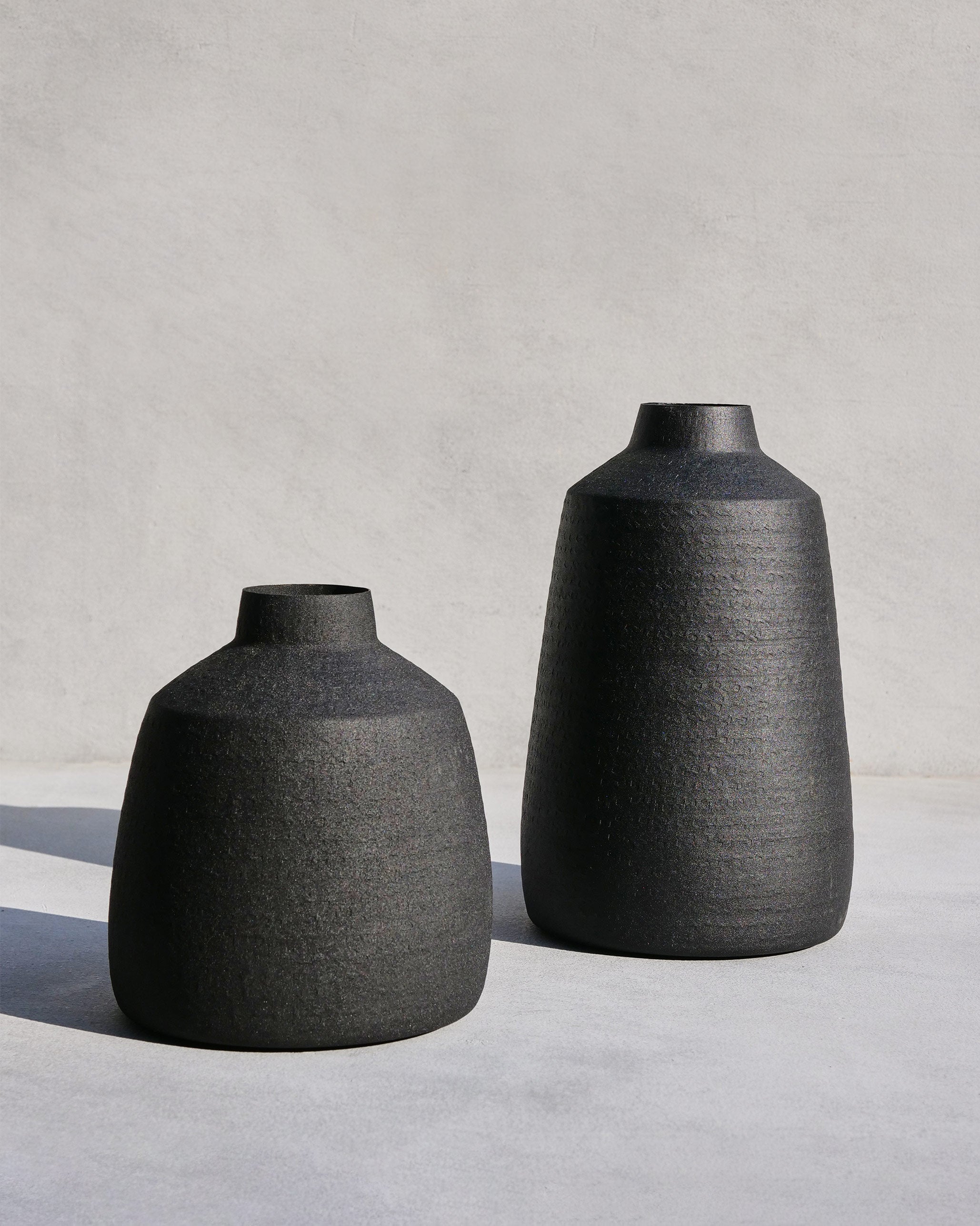 Midnight Vase Set