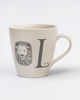 Alphabet L Mug - Stoneware