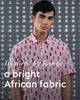 Inspired by Kanga, a bright African fabric