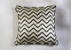 Trellis Cheetah Cushion Cover - Charcoal