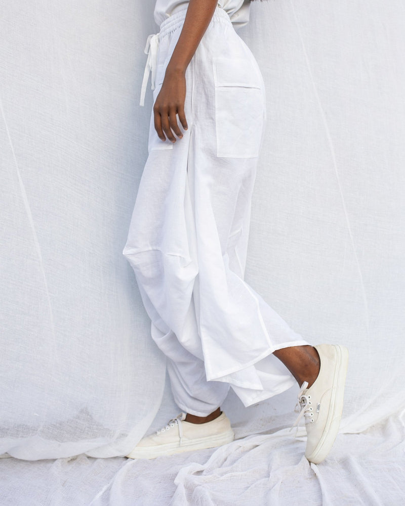 Yoka Trousers - White